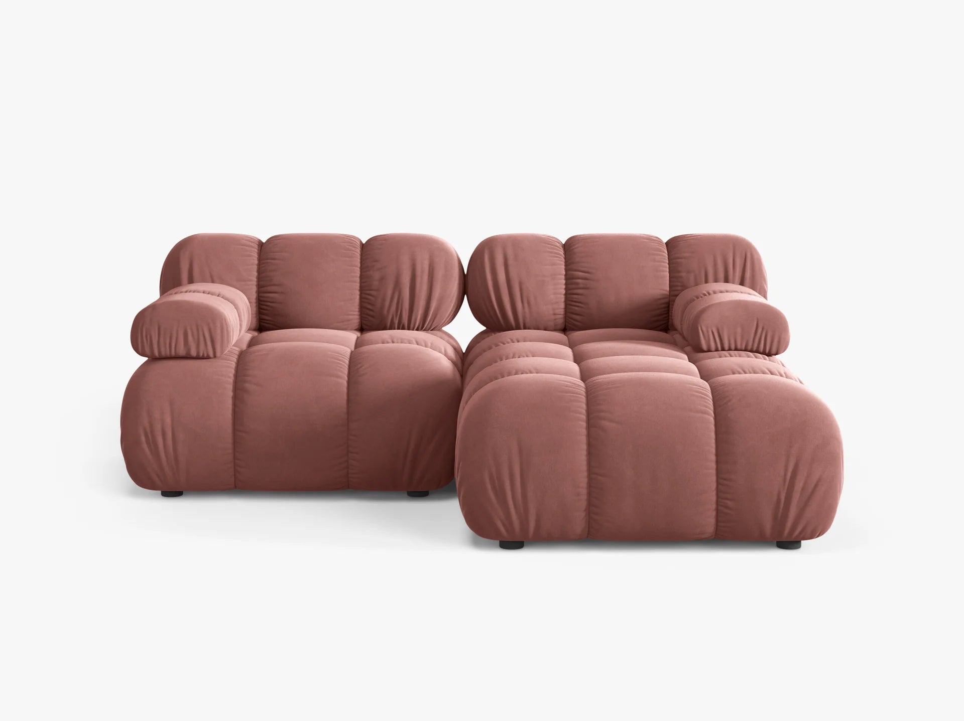 Modulares Sofa Bellis 188x155cm, Material: Samt