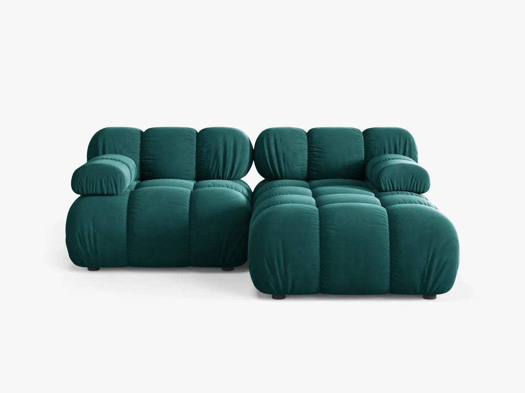 Modulares Sofa Bellis 188x155cm, Material: Samt