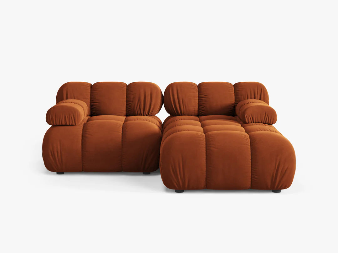 Modulares Sofa Bellis 188x155cm, Material: Samt