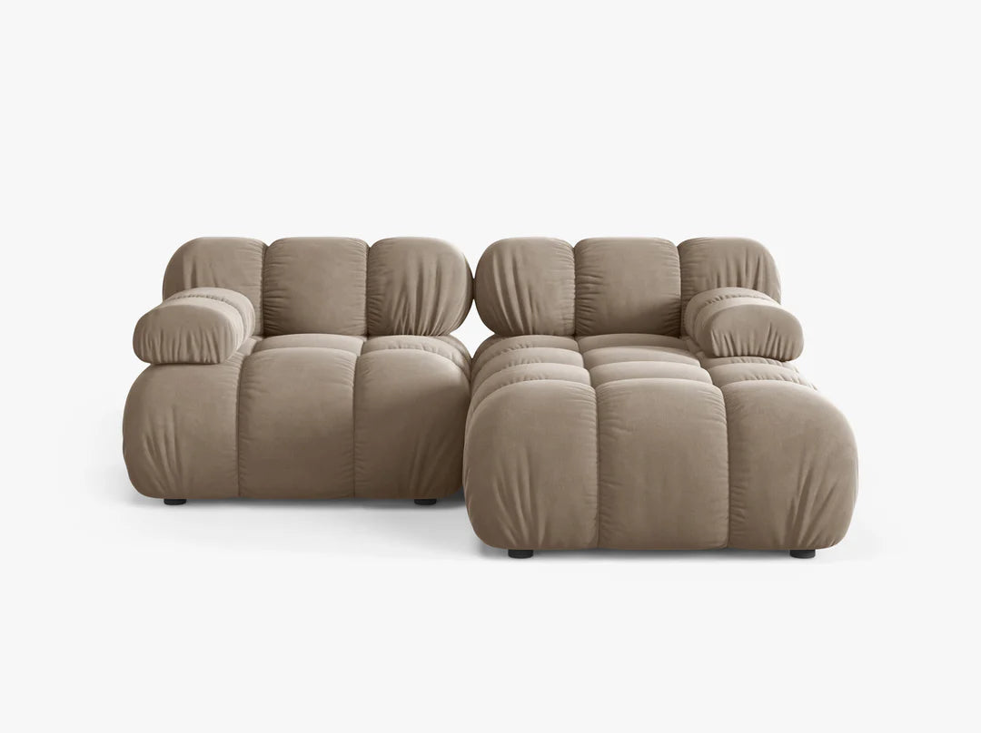 Modulares Sofa Bellis 188x155cm, Material: Samt