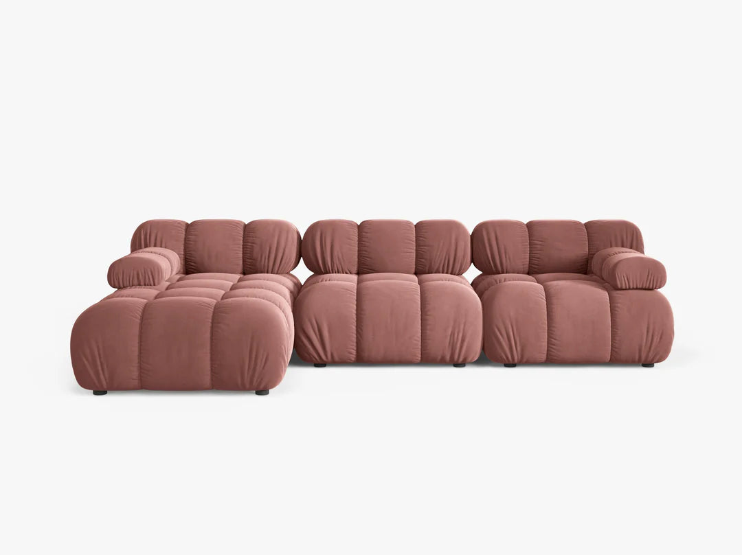 Modulares Sofa Bellis 282x155cm, Material: Samt