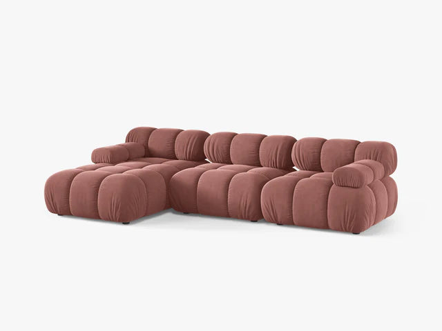 Modulares Sofa Bellis 282x155cm, Material: Samt