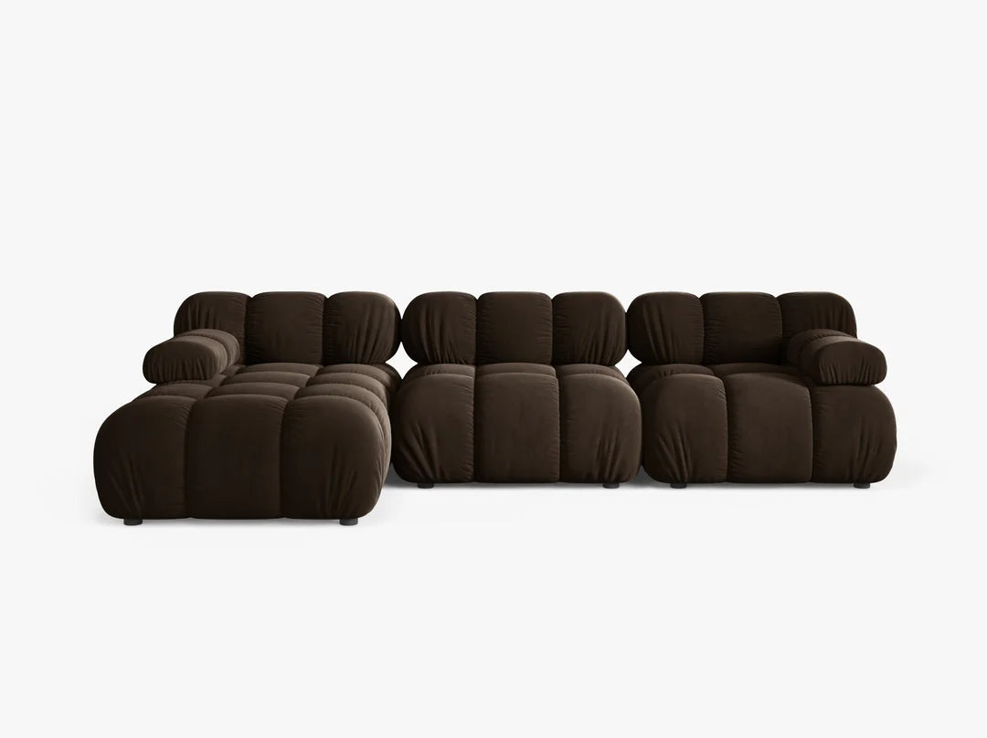 Modulares Sofa Bellis 282x155cm, Material: Samt
