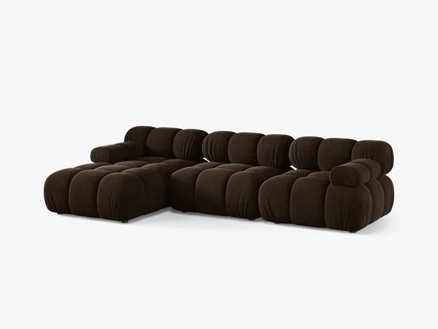 Modulares Sofa Bellis 282x155cm, Material: Samt