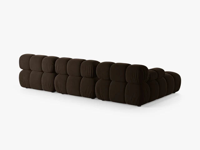 Modulares Sofa Bellis 282x155cm, Material: Samt