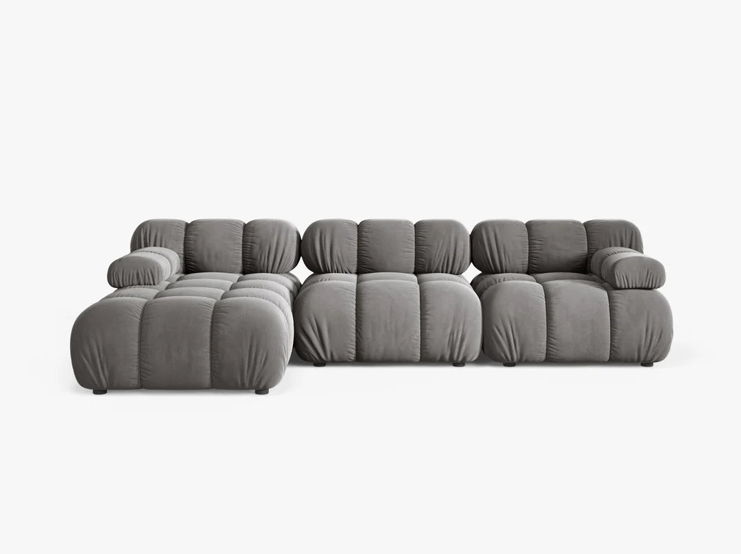 Modulares Sofa Bellis 282x155cm, Material: Samt