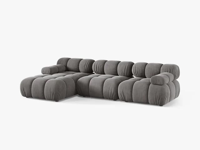 Modulares Sofa Bellis 282x155cm, Material: Samt