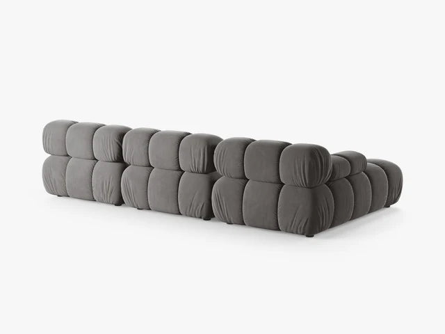 Modulares Sofa Bellis 282x155cm, Material: Samt
