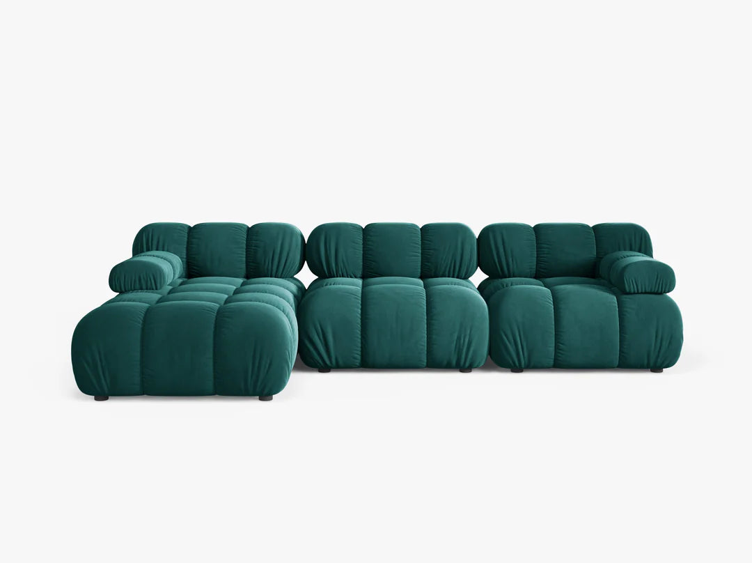 Modulares Sofa Bellis 282x155cm, Material: Samt
