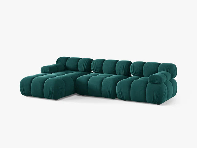 Modulares Sofa Bellis 282x155cm, Material: Samt