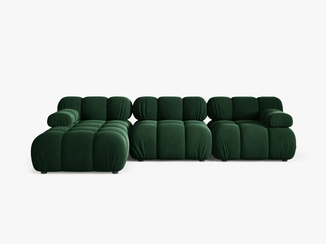 Modulares Sofa Bellis 282x155cm, Material: Samt