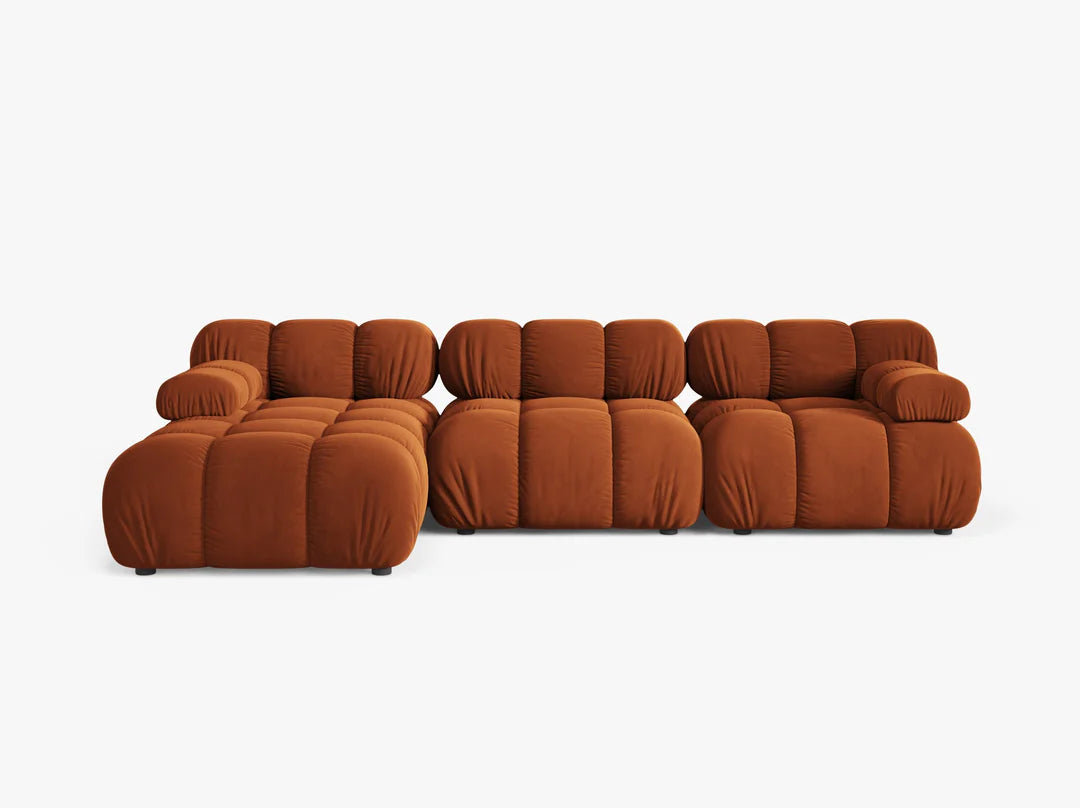 Modulares Sofa Bellis 282x155cm, Material: Samt