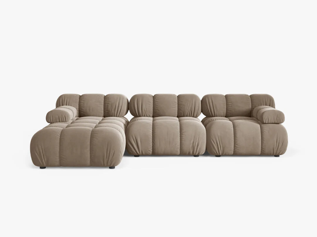 Modulares Sofa Bellis 282x155cm, Material: Samt