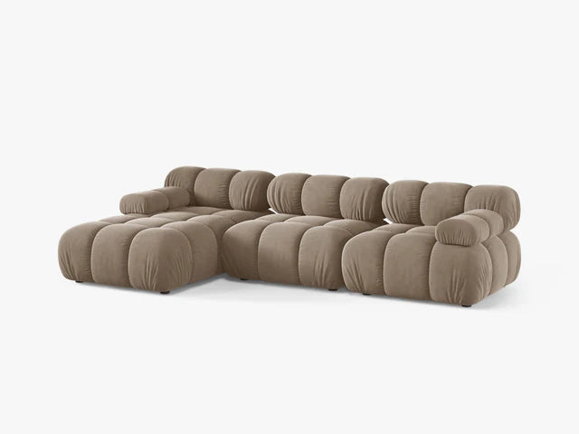 Modulares Sofa Bellis 282x155cm, Material: Samt
