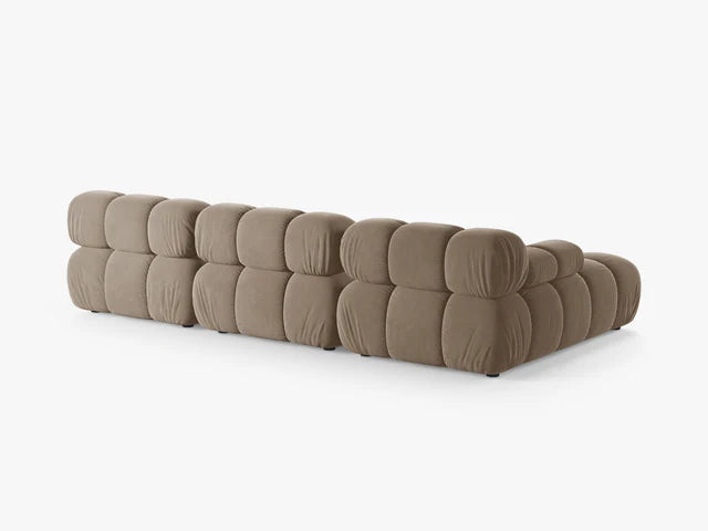 Modulares Sofa Bellis 282x155cm, Material: Samt
