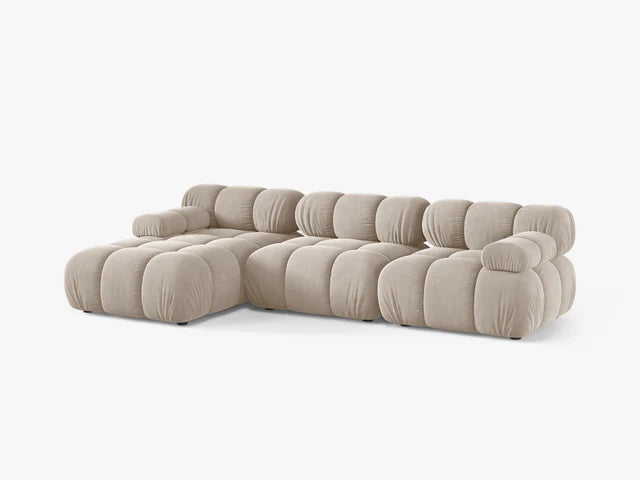 Modulares Sofa Bellis 282x155cm, Material: Samt