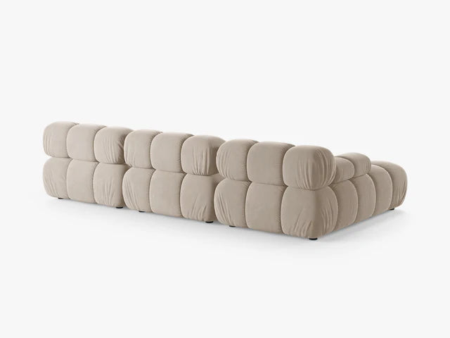 Modulares Sofa Bellis 282x155cm, Material: Samt