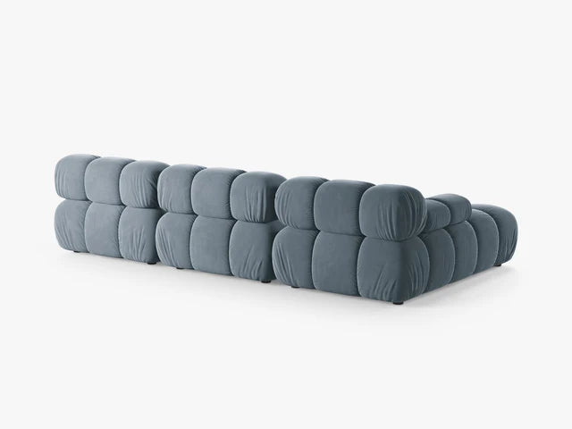 Modulares Sofa Bellis 282x155cm, Material: Samt