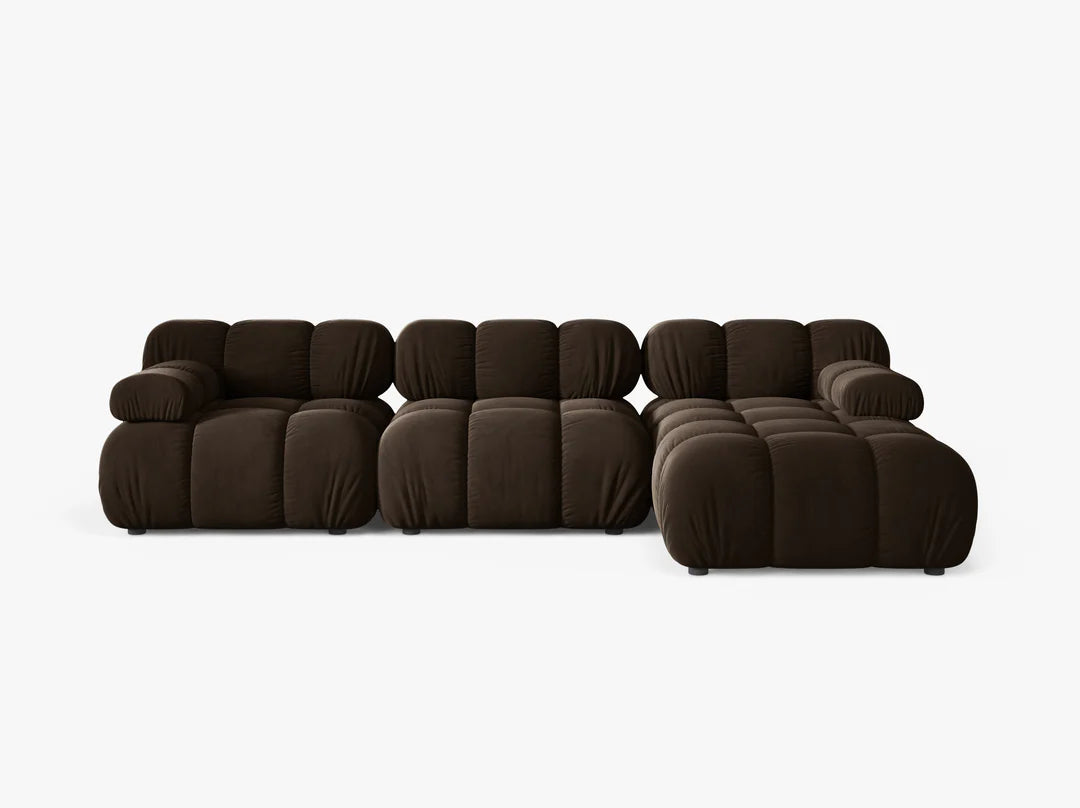 Modulares Sofa Bellis 282x155cm, Material: Samt