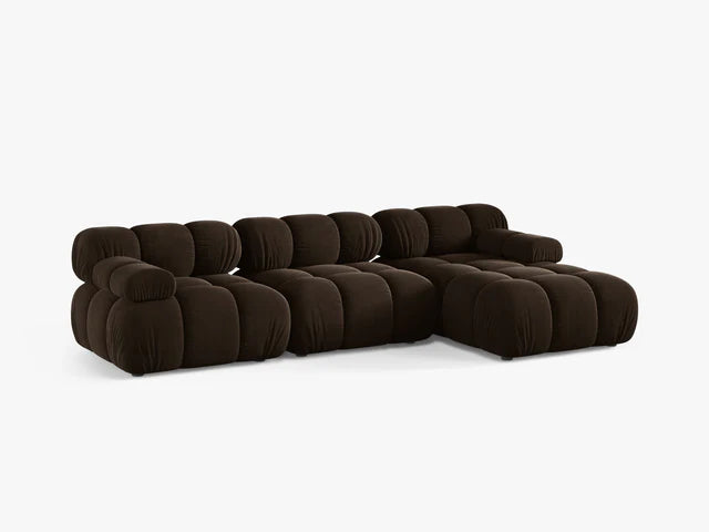 Modulares Sofa Bellis 282x155cm, Material: Samt