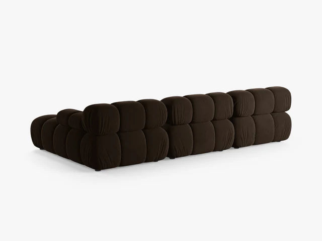 Modulares Sofa Bellis 282x155cm, Material: Samt
