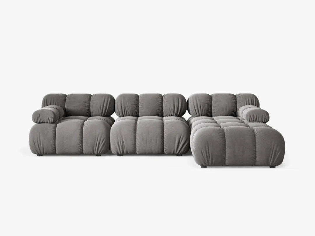 Modulares Sofa Bellis 282x155cm, Material: Samt