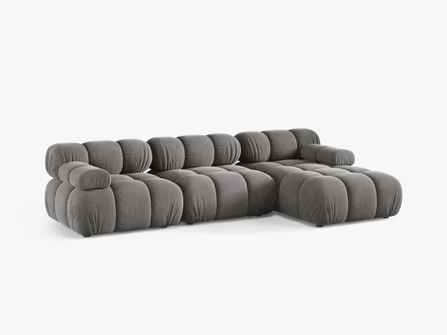 Modulares Sofa Bellis 282x155cm, Material: Samt