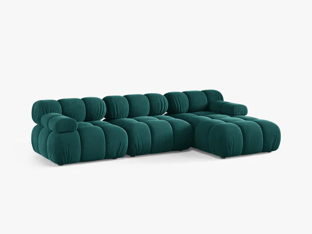 Modulares Sofa Bellis 282x155cm, Material: Samt