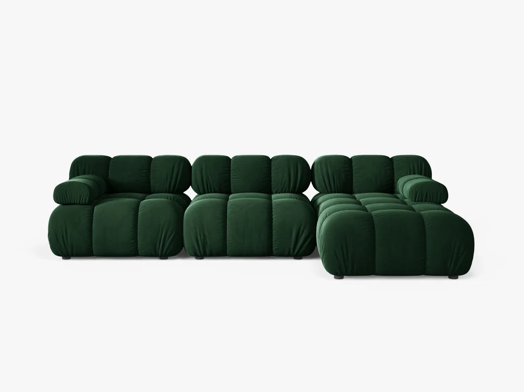 Modulares Sofa Bellis 282x155cm, Material: Samt