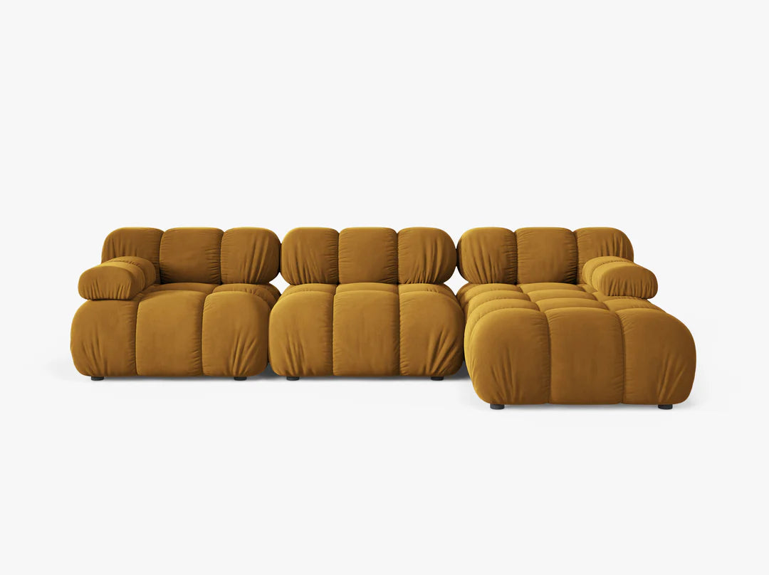 Modulares Sofa Bellis 282x155cm, Material: Samt