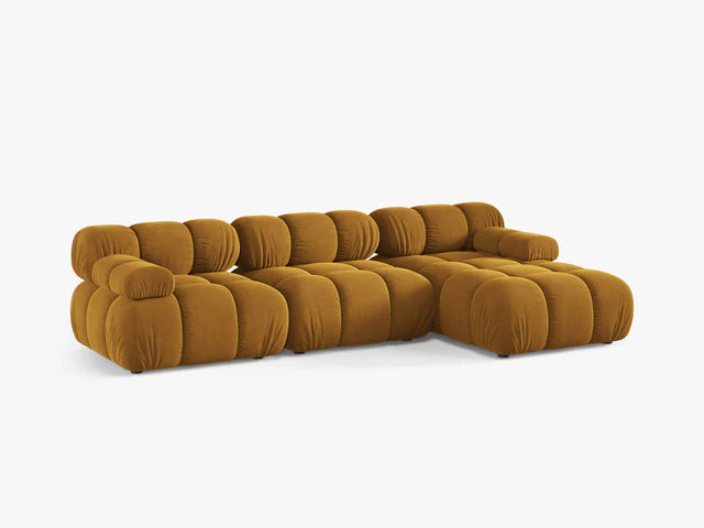 Modulares Sofa Bellis 282x155cm, Material: Samt