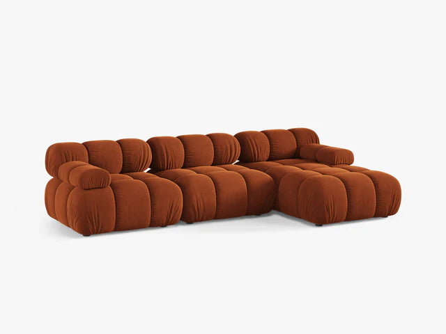Modulares Sofa Bellis 282x155cm, Material: Samt