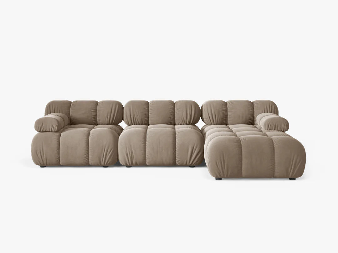 Modulares Sofa Bellis 282x155cm, Material: Samt