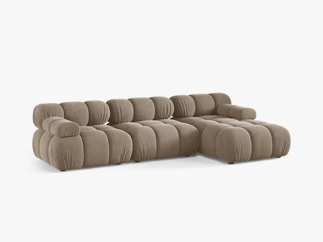 Modulares Sofa Bellis 282x155cm, Material: Samt