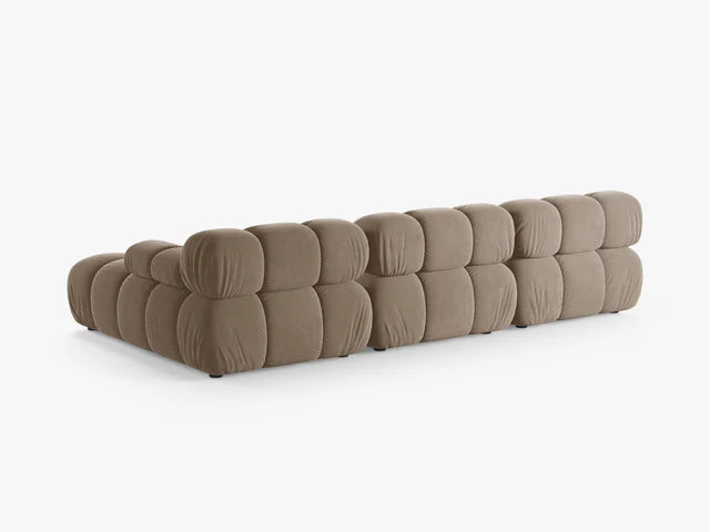 Modulares Sofa Bellis 282x155cm, Material: Samt