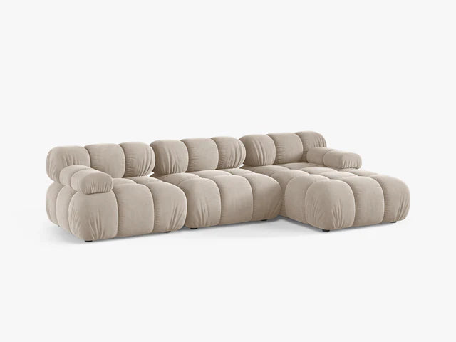 Modulares Sofa Bellis 282x155cm, Material: Samt