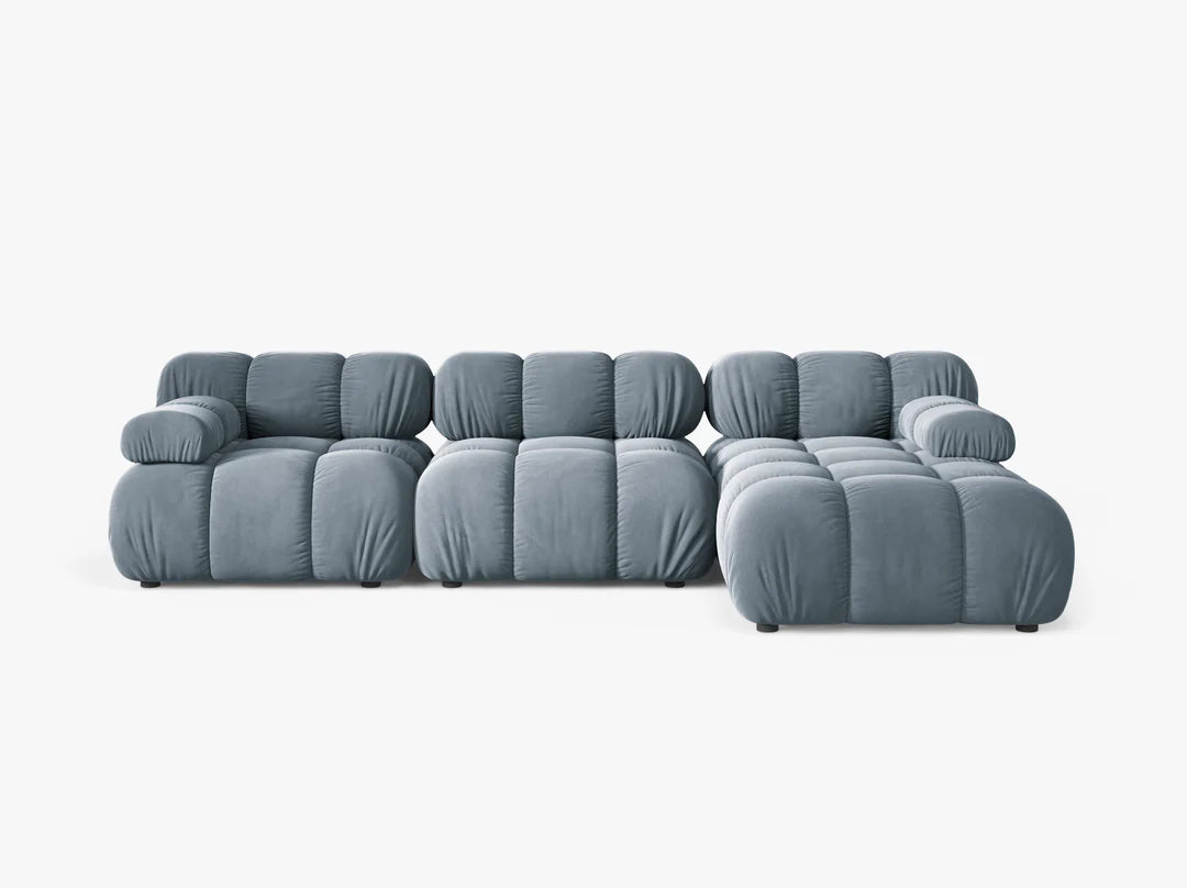 Modulares Sofa Bellis 282x155cm, Material: Samt