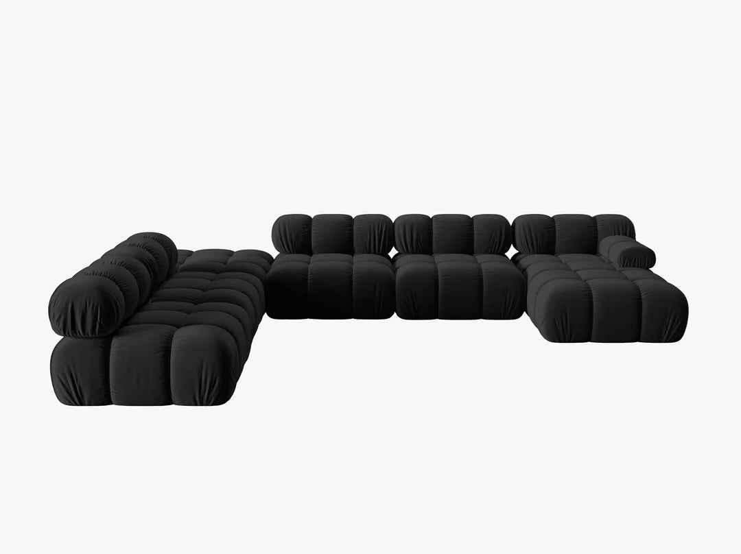 Modulares Sofa Bellis 376x282cm, Material: Samt