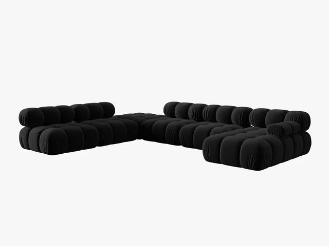 Modulares Sofa Bellis 376x282cm, Material: Samt
