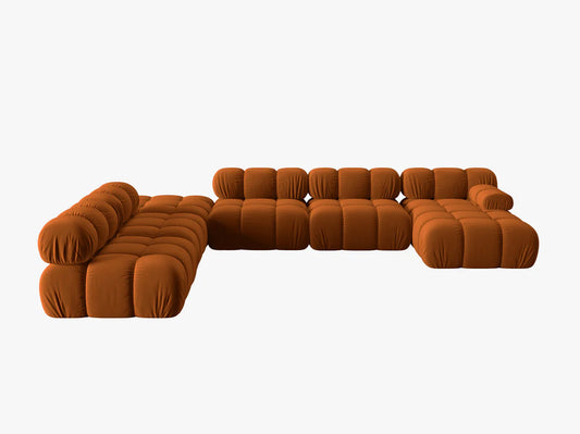 Modulares Sofa Bellis 376x282cm, Material: Samt