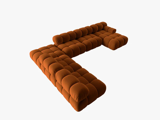 Modulares Sofa Bellis 376x282cm, Material: Samt