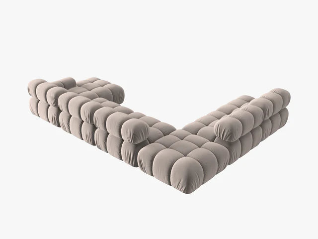 Modulares Sofa Bellis 376x282cm, Material: Samt