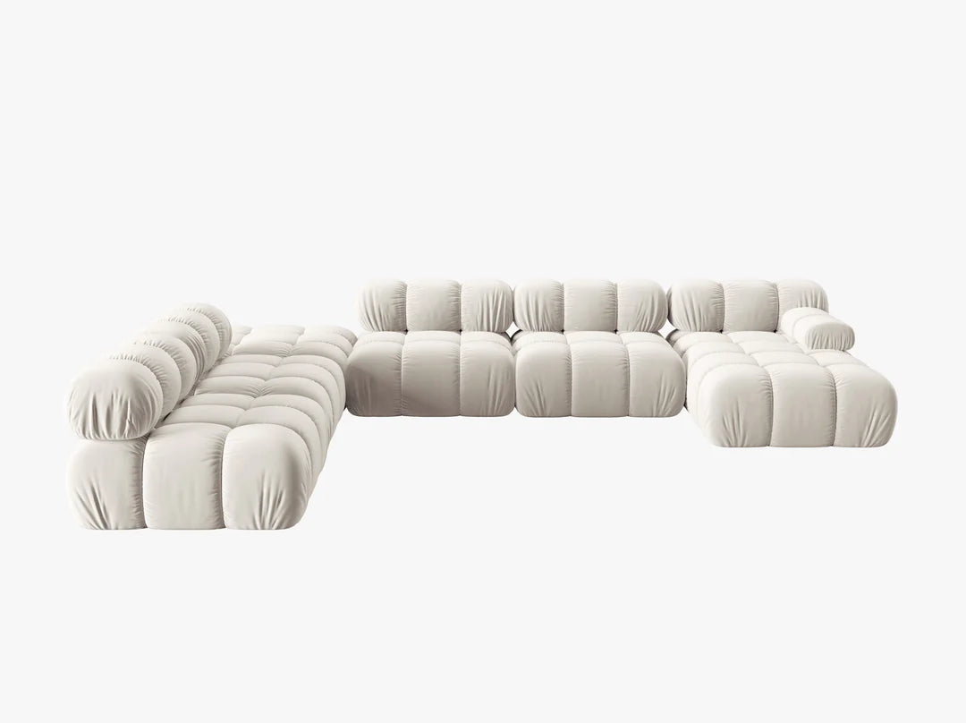 Modulares Sofa Bellis 376x282cm, Material: Samt