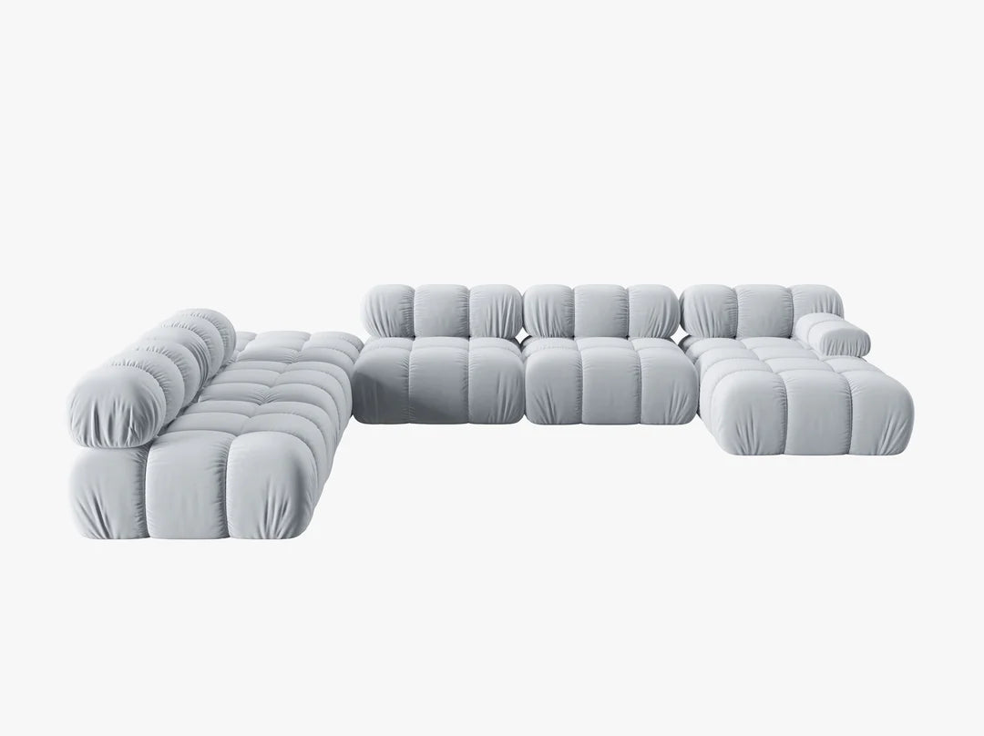 Modulares Sofa Bellis 376x282cm, Material: Samt