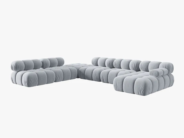 Modulares Sofa Bellis 376x282cm, Material: Samt