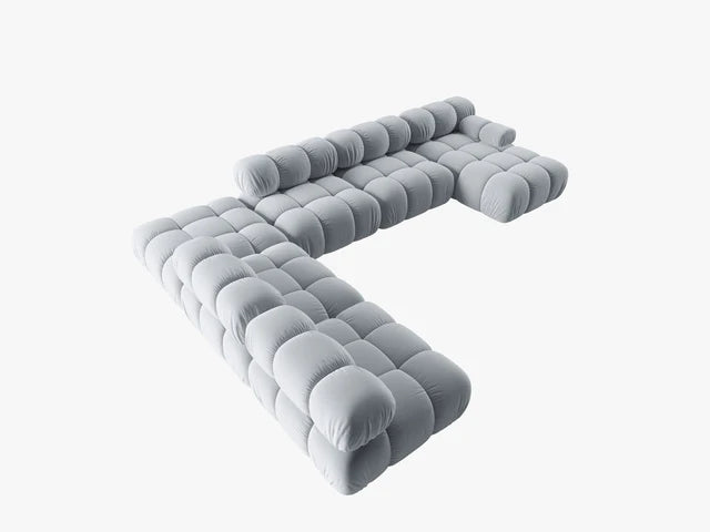 Modulares Sofa Bellis 376x282cm, Material: Samt