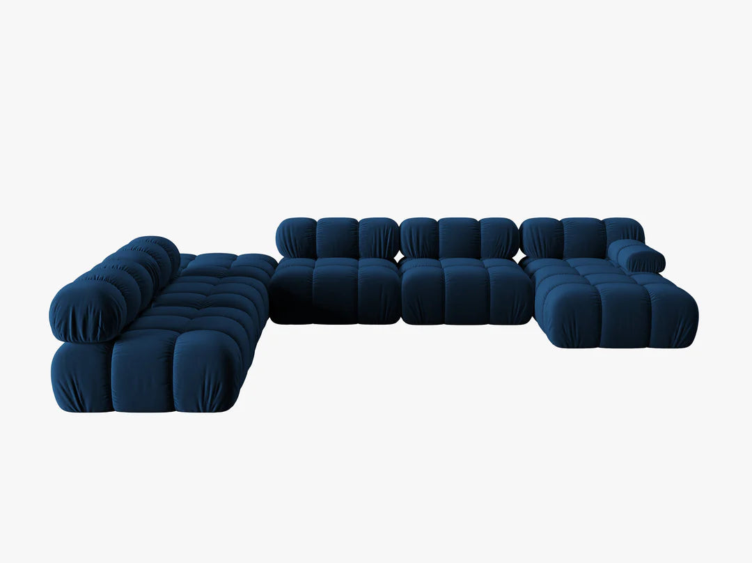 Modulares Sofa Bellis 376x282cm, Material: Samt