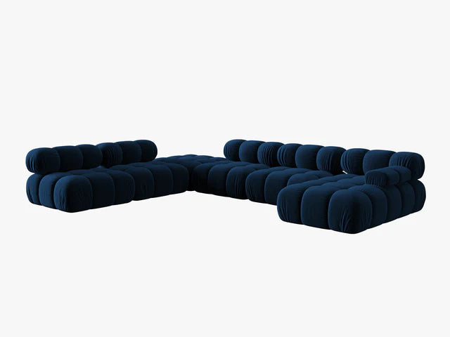 Modulares Sofa Bellis 376x282cm, Material: Samt