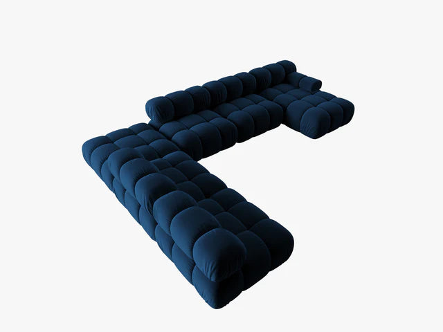 Modulares Sofa Bellis 376x282cm, Material: Samt