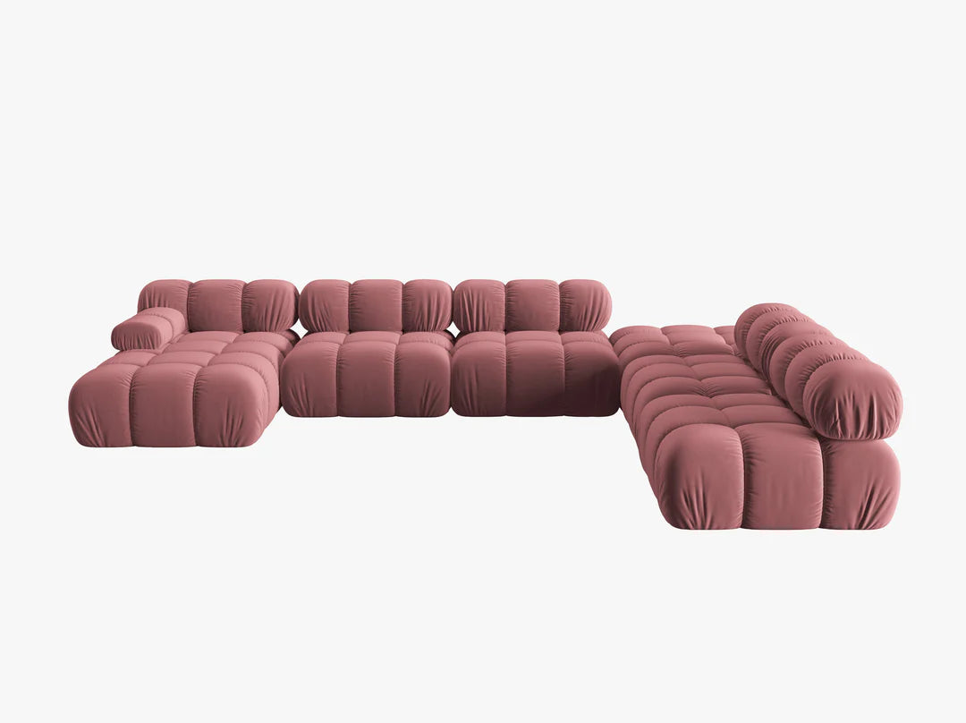 Modulares Sofa Bellis 376x282cm, Material: Samt